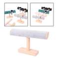 thumbnail image 4 of Organizador de pulseras y brazaletes de madera para collares y coleteros. Gris, 4 of 7