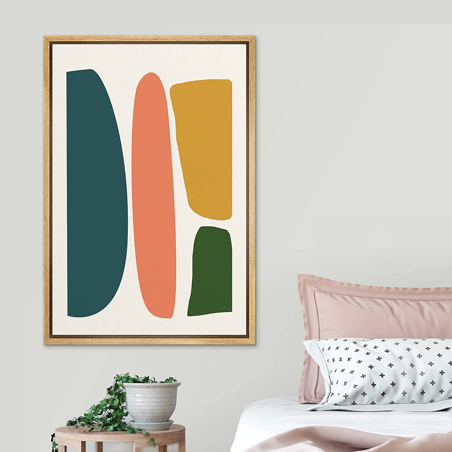 buy discounted Canvas Print Canvas Wall Art Set of Print Set of Framed  Wall Botanical Tropical Etsy Collage Art Abstract Dustinway Shape  Illustration