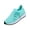 Blue, variant on DLONGLI Women's Non-Slip Walking Shoes Black Breathable Mesh Work Shoes Comfortable Memory Foam Sneakers for Gym