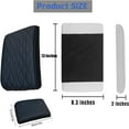thumbnail image 4 of Universal Centre Car Armrest Box Pad, Leather, Black, 4 of 5