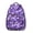Purple-15, variant on Beach Inspired Tropical Crab Backpack - Stylish Waterproof School Bag with Padded Back Panel for Daily Use