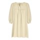 thumbnail image 4 of Puntoco Vestido De Manga Corta Con Cuello En V, Vestido Sexy De Color Sólido Para Mujer, Vestido De Manga Media Con Cuello En V, Color Beige Xl, 4 of 6