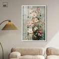 thumbnail image 3 of Vintage White Whispers Shadowbox Print Vintage Floral Art by Art Remedy, White Frame, 30 x 45, 3 of 7