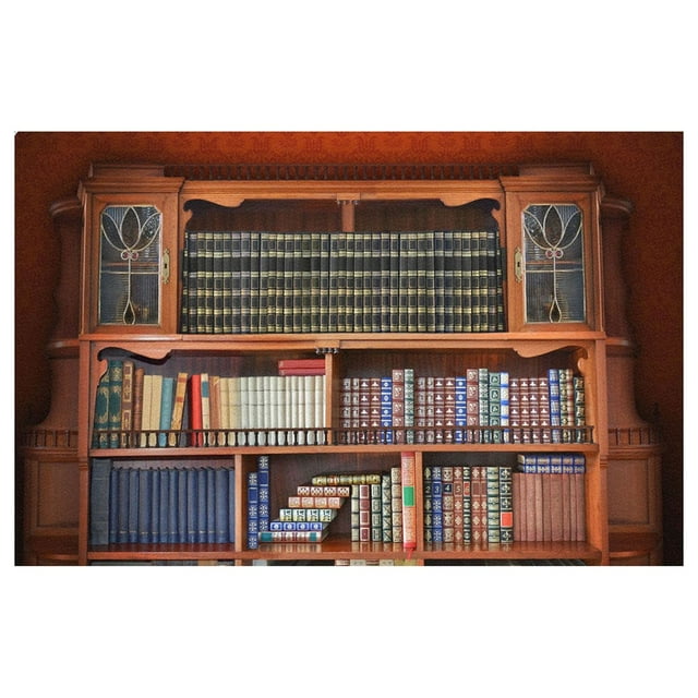 Interesting Bookshelf Books Flower Door Mats Door Carpets For Entrance Front Door Outdoor Entrance Porch Mats With Polyester Interesting Bookshelf Bo Designer Blanket Throw Rugs for Living Room 8x10