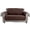 Brown, variant on Eurhowing Reversible Loveseat Slipcover 2-Seater, Waterproof Non-Slip Quilted Couch Cover, Pet Friendly Sofa Protector with Elastic Straps, Taupe