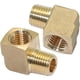 thumbnail image 1 of Conector de tubería de latón macho y hembra de codo de 90 grados Npt de 1/4", adaptador de montaje de manguera de 90 grados de latón macizo forjado con hembra de 1/4" x macho de 1/4" (paquete de, 1 of 5