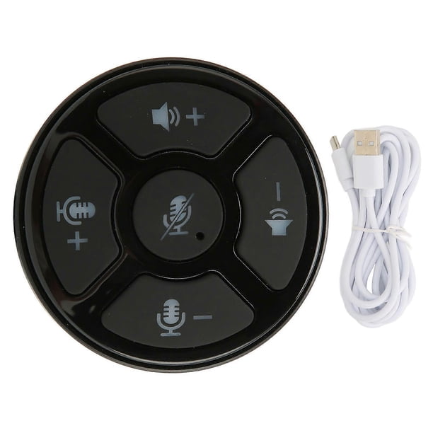 USB 2.0 Plug and Play Omnidirectional Desktop Conference Microphone with Mute Control Switch and LED Light