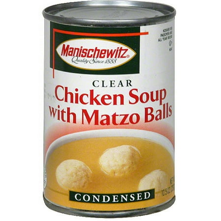 Manischewitz Matzo Balls In Chicken Broth, 10.5 oz (Pack of 12)
