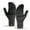 grey, variant on Color contrast offset touch screen thermal gloves Knitted gloves Men's autumn and winter plush gloves