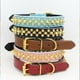 thumbnail image 4 of Collar de cuero para perros con púas doradas, para evitar que el perro sea atrapado por perros más grandes., 4 of 5