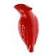 thumbnail image 4 of 3D Pared Moderna Resina Decorativa Pájaro Bolsa Ropa Toalla Percha - , Rojo, Dorado, Dorado Pequeño Lado Izquierdo Red Big Soledad Ganchos de pared de silicona para pájaros, 4 of 8