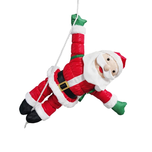 Adorno colgante figura de Papá Noel Hugo muñeca santa