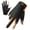 Orange, variant on Breathable Non Slip Sun Gloves Half Finger Two Finger Cut for Fishing Cycling Hiking Black One Size