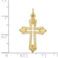 thumbnail image 3 of 10k Cross Charm in 10k Yellow Gold, 3 of 3