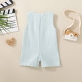 thumbnail image 3 of Baby Onesies Boy Infant Baby Boy Girl Golf Overalls Outfit Baby Boy Tank Romper Golf Hole In One Birthday Outfit Boy Summer Striped Sleeveless Jumpsuit, 3 of 8