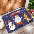 thumbnail image 4 of Fiudx Decoración Del Hogar Alfombras De Cocina Navideñas, Alfombra De Suelo De Cocina De Gnomo Navideño, Alfombrillas De Cocina Antideslizantes Para Suelo, Decoraciones Navideñas Para Vacaciones De I, 4 of 7