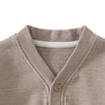 thumbnail image 5 of Umfun Girls V-Neck Button Down Cardigan - Soft Fleece Relaxed Fit Sweater with Front Pockets Casual Layer Outerwear for School and Home Lounging, 5 of 8
