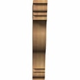 thumbnail image 2 of Ekena Millwork 3 1/2"W x 22"D x 22"H Funston Traditional Smooth Bracket, Western Red Cedar, 2 of 13