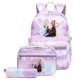 thumbnail image 2 of 3Pcs/Set Disney Tangled Rapunzel Princess Backpack Colorful Bag Boys Girls School bags Student with Lunch Bag Travel Mochilas, 2 of 4