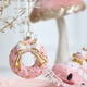 thumbnail image 4 of Pink Christmas Hanging Decoration Plastic Wreath Car Christmas Tree Ornament Party Supplies Soldier Xmas Ornament Ball, 4 of 5