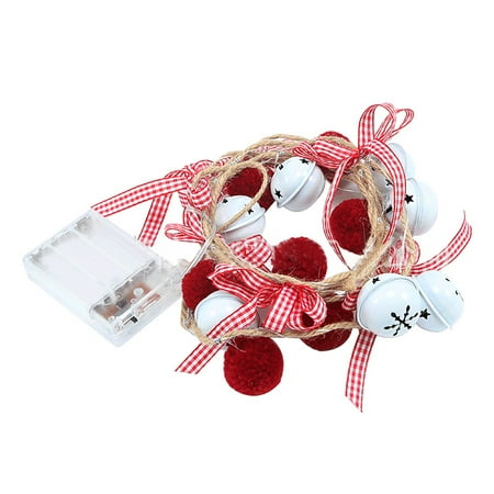 

Eguiwyn Christmas Decorations Christmas Lights Indoor Christmas Lights Chrismas Light Post Decoration Led Bell Light String Creative Decoration Light Color Light String Multicolor