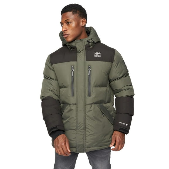 Crosshatch Mens Squadage Panelled Jacket