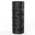 thumbnail image 2 of Mango Steam Round Cat Parade Umbrella Stand 22" Tall, Black, 2 of 7