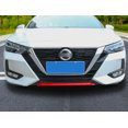 thumbnail image 4 of Red front bumper lower guard ABS for Nissan Sentra Sylphy 2020 - 2022-, 4 of 4