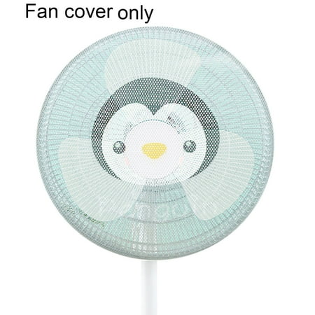 

OCUhome Electric Fan Cover Electric Fan Cover Ventilated Convenient Polyester Home Decor Fan Finger Guard for Home