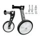 thumbnail image 3 of 1 par de niños Kit montado en las ruedas de entrenamiento para bicicletas para piezas de reparación de niños Servido accesorio de estabilizadores de Negro, 3 of 8