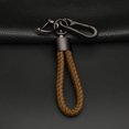 thumbnail image 3 of CARTTOU Simple Car Keychain with Woven Rope Creative Auto Home Metal Keyring Great Gifts for Men Women, 3 of 8
