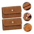 thumbnail image 3 of UPGRATOR 2Pcs Brown PU Memory Card Holder for Outdoor Use with Organization Functionality, 3 of 8