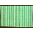 thumbnail image 1 of Ahgly Company Machine Washable Indoor Rectangle Abstract Turquoise Blue Modern Area Rugs, 5' x 8', 1 of 4