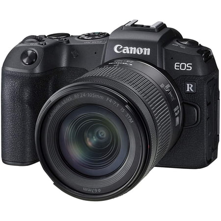 Canon EOS RP Full-Frame Mirrorless Interchangeable Lens Camera + RF24-105mm Lens F4-7.1 is STM Lens (International Version)