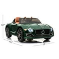 thumbnail image 7 of Rock Wheels Licensed Bentley EXP12 Kids Ride on Toy Car, 12V Battery Powered Children Electric 4 Wheels w/ Parent Remote Control, Foot Pedal, 2 Speeds, Music, Aux, LED Headlights (Green), 7 of 7