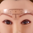 thumbnail image 2 of Regla de cejas desechable NikouMX 10 piezas de cejas permanentes medida desechables, 2 of 8