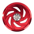 thumbnail image 3 of Protector lateral del ventilador del motor, fácil de instalar, accesorios de repuesto, protector de ventilador de refrigeración del motor de aleación rojo, 3 of 8