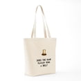 thumbnail image 7 of CafePress - Pavlov Ring Bell Tote Bag - Unisex Canvas Tote Bag, Beige, 1-Piece, 7 of 7
