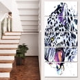 thumbnail image 1 of Ferocious Snow Leopard Face - Animal Canvas Art Print, 1 of 3