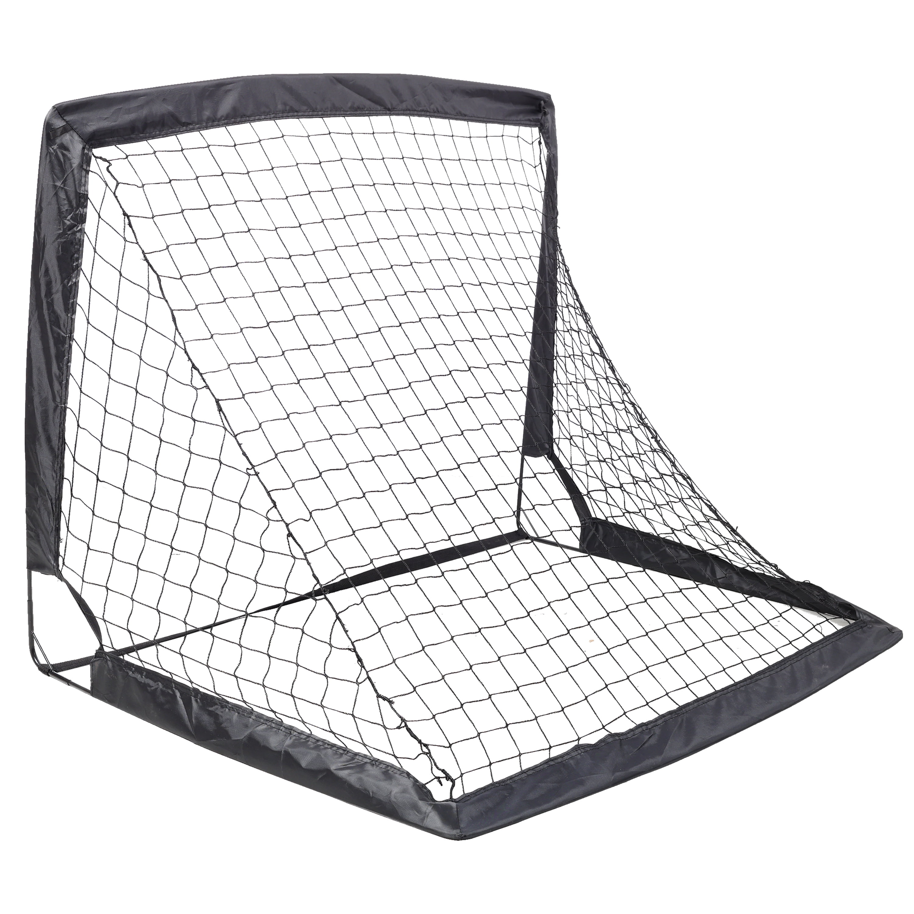2 Pack Pop Up Soccer Goals, Foldable Portable Soccer Nets with Carry Bag & Ground Stakes, for Kids Youth Adults Backyard Play and Soccer Training