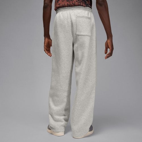 Men's Jordan Brooklyn Fleece Oversized Open-Hem Pant - 'Grey Heather/White' - XS