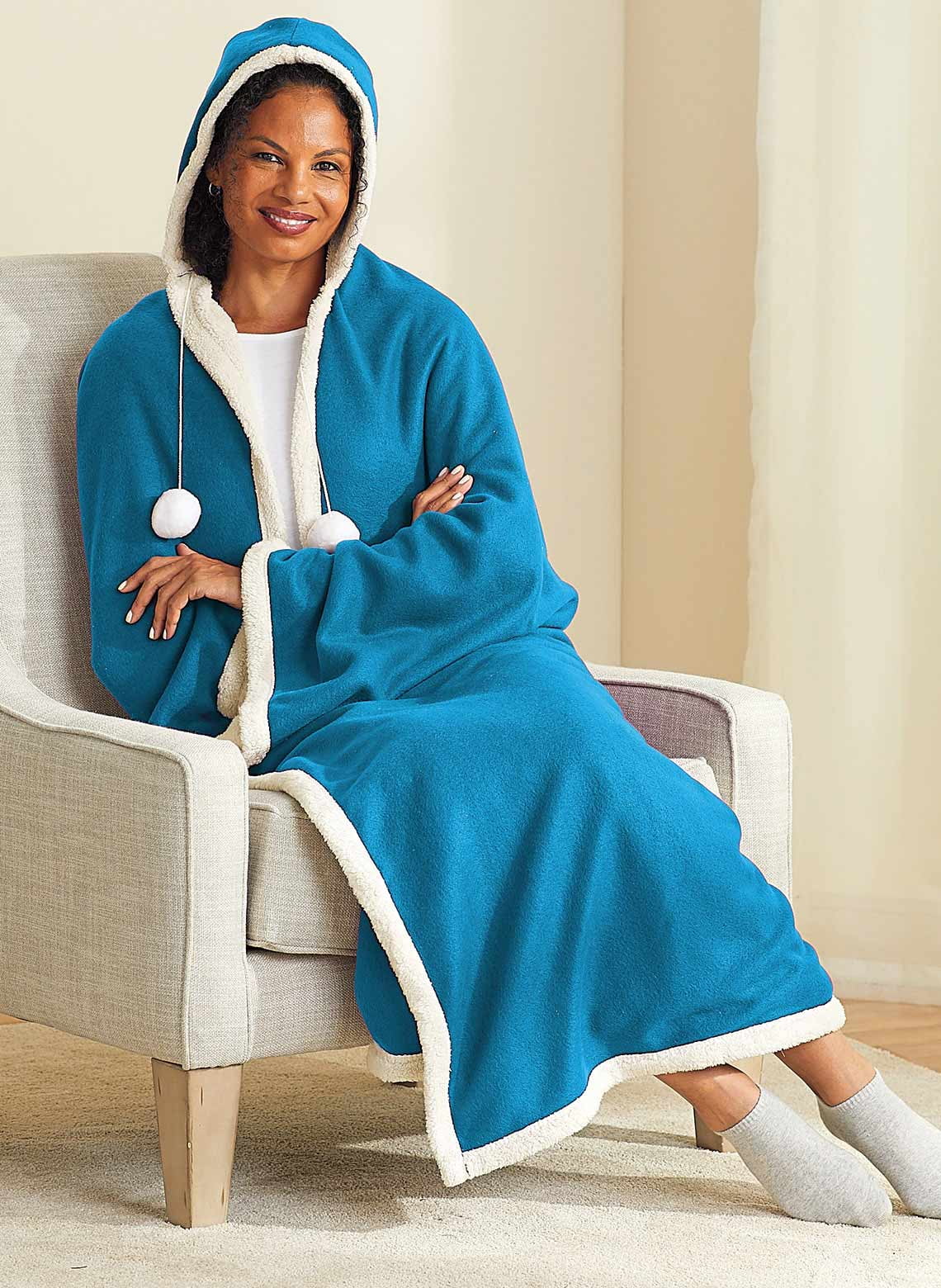 Oversized Hooded Blanket