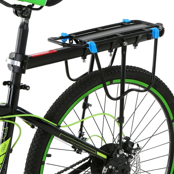 Porte sacoche sur plateforme pour vélos 26 à 29 pouces aluminium