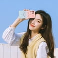 thumbnail image 3 of Magnetic for Samsung Galaxy S20 Ultra Case, Compatible with MagSafe, Camera Lens Film Protection Shockproof Gradient Silicone Cover for Galaxy S20 Ultra 6.9" (Pink Blue), 3 of 8
