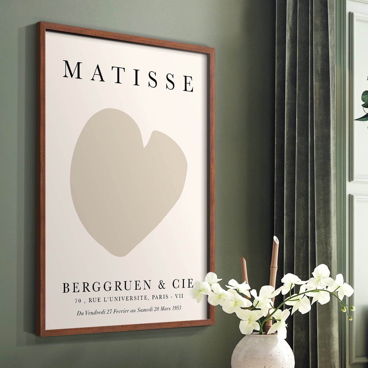 Matisse CCXIX in Solid Wood 11 x 14 Framed Print