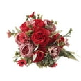 thumbnail image 6 of Fake Flower Simulation Bouquet Peony Rose Home Decoration Artificial Bouquet, 6 of 10
