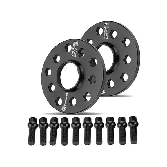 Wheel Spacer Kit 2 - Compatible with 1995 - 2011 Audi A6 Quattro 1996 1997 1998 1999 2000 2001 2002 2003 2004 2005 2006 2007 2008 2009 2010