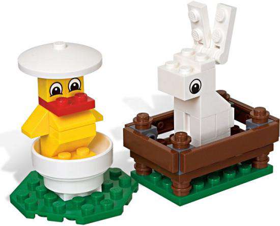 Pre-Owned LEGO Bunny and Chicks Mini Set LEGO 40031 [Bagged] - Walmart.com