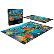 Buffalo Games Vivid Collection Tiny Bubbles 300-Piece Interlocking Jigsaw Puzzle for Adults Ages 14+