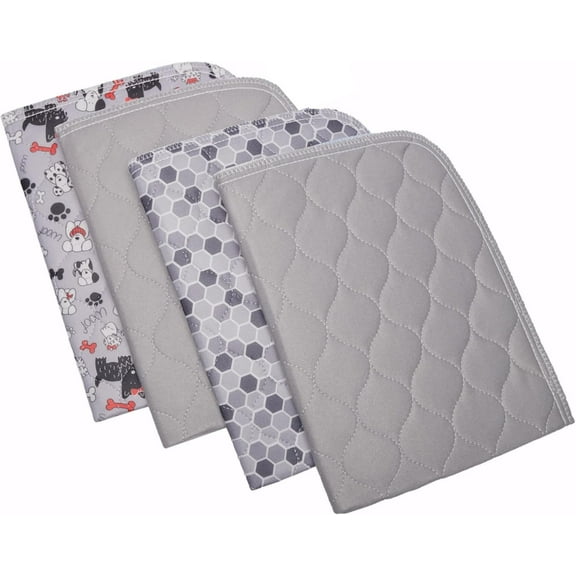 Caldwell's Pet Supply Co. 18x24 Potty Pads, Washable Pee Pads for Dogs, Small (Set of 4)